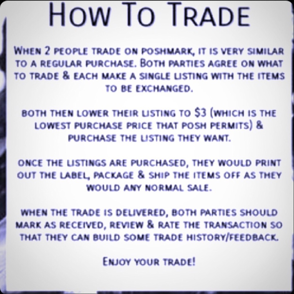 How to trade